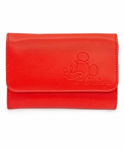 Buckle Down Stock Wallets Disney Mickey Mouse Embossed Fold Over Wallet