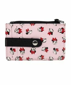Buckle Down Stock Wallets Disney Minnie Mouse Blush Cardholder