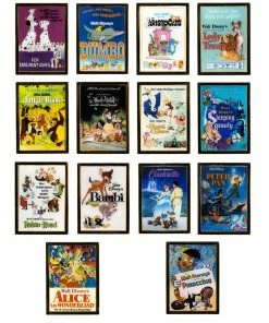 The Pink A La Mode Disney Poster Collectible Enamel Pins Mystery Box - PALM Exclusive