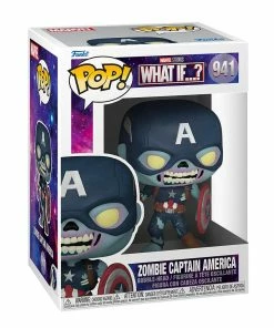 Funko POP - What If...? Zombie Captain America #941 Funko POP!