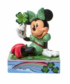 Enesco Sale Disney Traditions - Minnie Mouse "Shamrock Wishes"