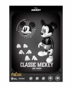 Beast Kingdom Disney Classic Mickey Black & White Articulating Figure