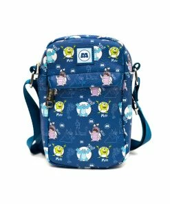 Buckle Down Exclusive Crossbody Bags Disney Pixar Monsters Inc. Park Crossbody Bag - Pink A La Mode Exclusive
