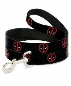 Buckle Down Pets Marvel Deadpool 4' Dog Leash