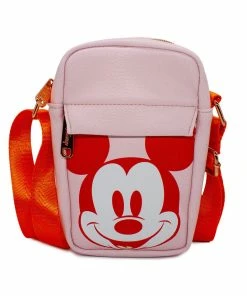 Buckle Down Stock Disney Mickey Mouse Smiling Park Bag Crossbody Bags