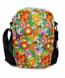 Buckle Down Stock Disney Bambi 70's Florals Park Bag Crossbody Bags
