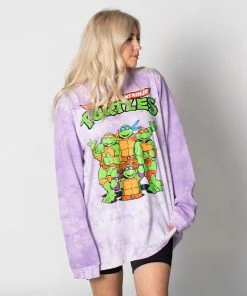 Apparel Cakeworthy - Teenage Mutant Ninja Turtles Tie Dye Long Sleeve Tee