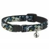 Buckle Down Pets The Nightmare Before Christmas Breakaway Cat Collar W/ Bell
