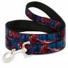 Buckle Down Pets Marvel Spider Man 4' Dog Leash 1 Buckle Down Pets Marvel Spider Man 4' Dog Leash