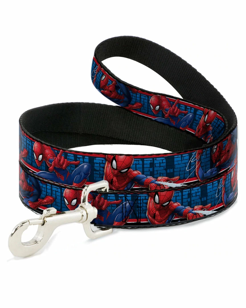 Buckle Down Pets Marvel Spider Man 4' Dog Leash 3 Buckle Down Pets Marvel Spider Man 4' Dog Leash