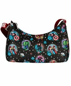Loungefly April22 Loungefly - Marvel Avengers Tattoo Shoulder Bag