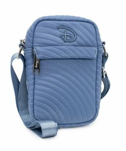 Buckle Down Stock Disney Signature D Blue Embroidery Park Bag Crossbody Bags