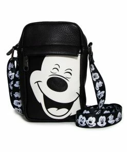 Buckle Down Stock Disney Mickey Mouse Expression Park Bag Crossbody Bags