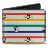Buckle Down Stock Disney Mickey Poses Bi-Fold Wallet Wallets 2 Buckle Down Stock Disney Mickey Poses Bi-Fold Wallet Wallets