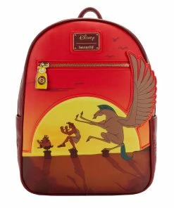 Loungefly June22 Loungefly - Disney Hercules 25th Anniversary Sunset Mini Backpack