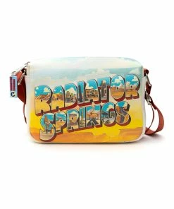 Buckle Down Exclusive Disney Pixar Cars Radiator Springs Parks Crossbody Bag - Pink A La Mode Exclusive