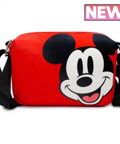 Buckle Down Stock Disney Mickey Mouse Horizontal Park Crossbody Bag