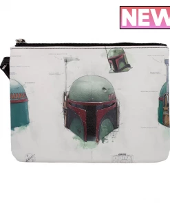 Buckle Down Stock Wallets Star Wars Boba Fett Single Pocket Wallet Wristlet