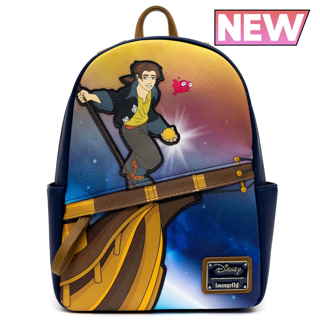 Loungefly Exclusive Loungefly Disney Treasure Planet Mini Backpack - Pink A La Mode Exclusive 3 Loungefly Exclusive Loungefly Disney Treasure Planet Mini Backpack - Pink A La Mode Exclusive