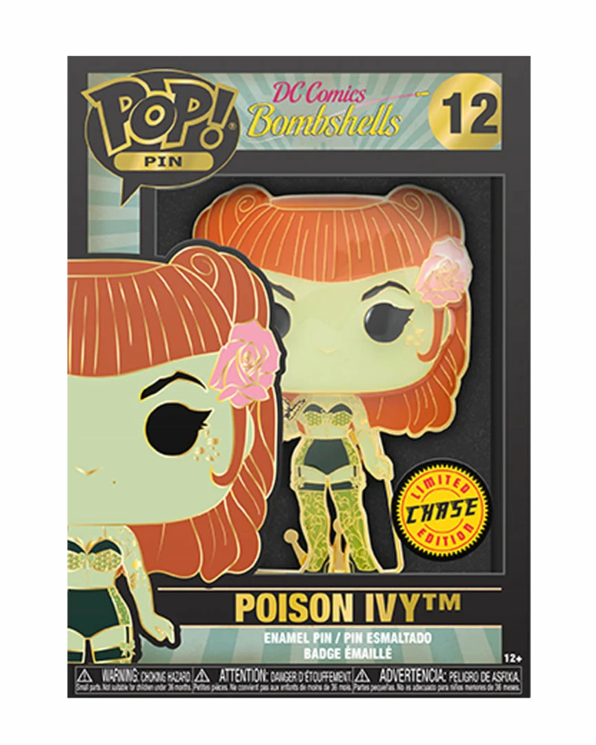 Funko POP Pin - Poison Ivy #13 (Chance Of Chase) Funko POP! 4 Funko POP Pin - Poison Ivy #13 (Chance Of Chase) Funko POP!